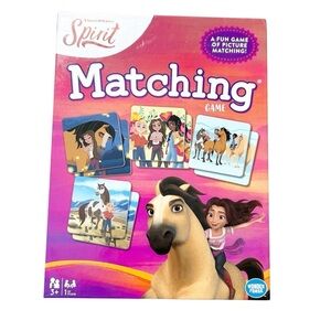 •NEW• DreamWorks Spirit Matching Game A Fun Game of Picture Matching Pre-School